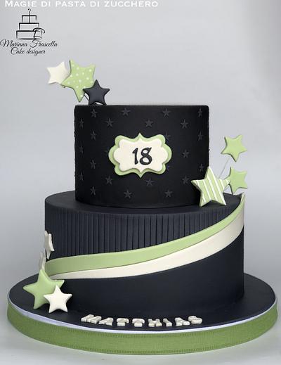 18th birthdaycake  - Cake by Mariana Frascella