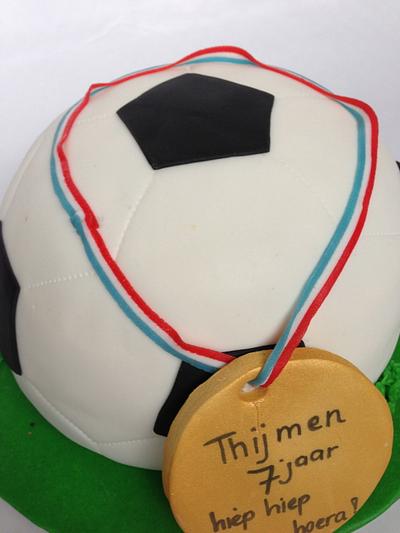Football cake - Cake by Alieke