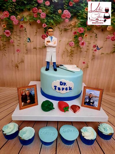 "Minnie me- food safety doctor cake" - Cake by Noha Sami