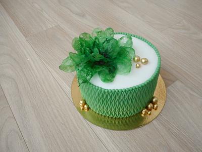 Green inspiration  - Cake by Janka