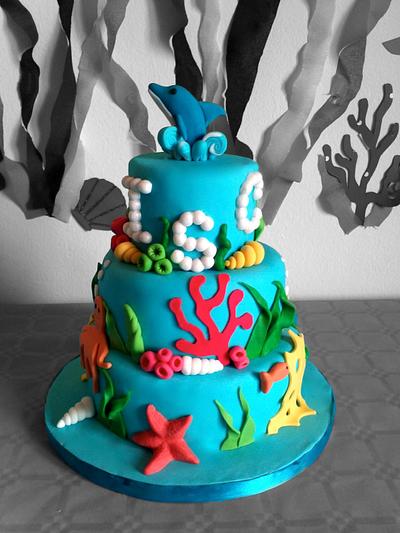 Under the sea cake - Cake by Milena