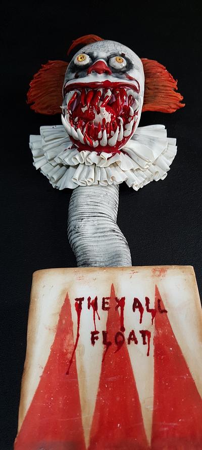 Pennywise cake - Cake by MayBel's cakes