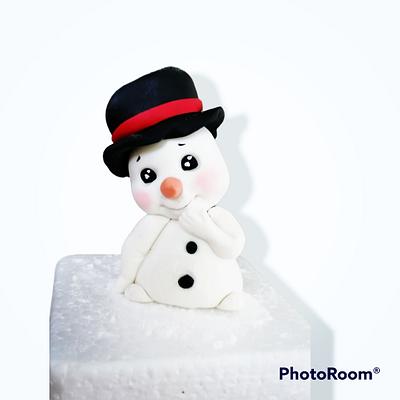Om de zăpadă  - Cake by Marcelica Popa 