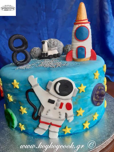 LET'S GO TO SPACE CAKE - Cake by Rena Kostoglou