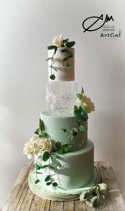 Wedding cake - Cake by AntonellaMartini