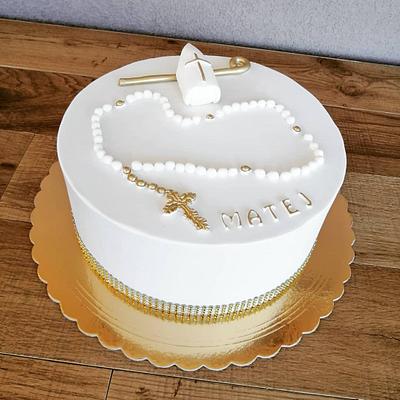 Confirmation cake  - Cake by Tortebymirjana
