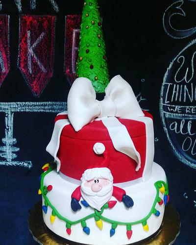 Santa's cake - Cake by PinkCakeDelicias