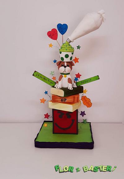 Muy Flor Tower Cake - Cake by FlorCanela310