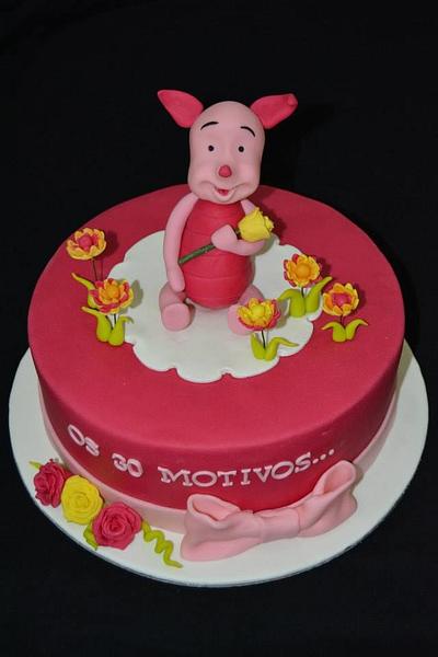 Piglet from Winnie the Pooh - Cake by Doces Tentações
