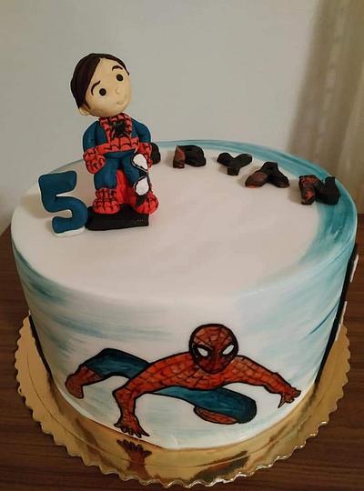 Little spiderman - Cake by Ellyys