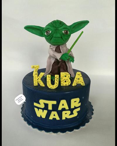 Yoda cake - Cake by Hokus Pokus Cakes- Patrycja Cichowlas