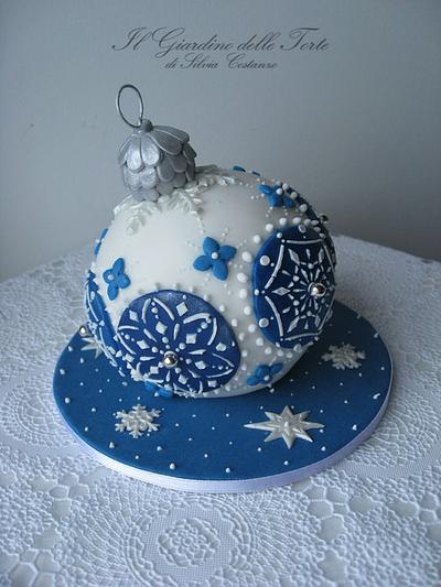 Christmas bauble cake - Cake by Silvia Costanzo
