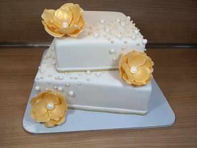 Wedding cake - Cake by evicka0810