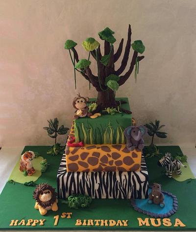 Jungle safaari - Cake by Cakes for mates