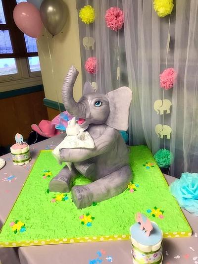 Emma's Elephant - Cake by Simply Sugar Bakery Boutique