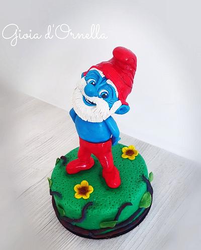 Great Smurf - Cake by Ornella Marchal 