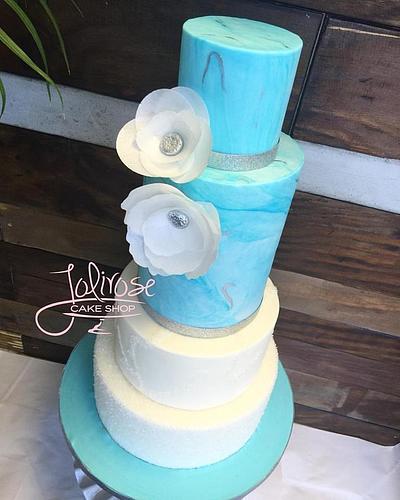 Winter wedding Cake - Cake by Jolirose Cake Shop