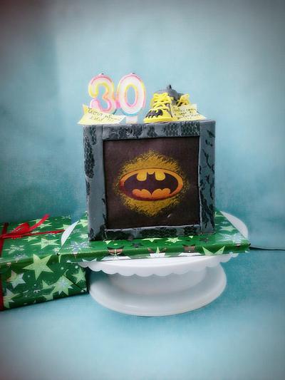 Batman - Cake by Mira's cake