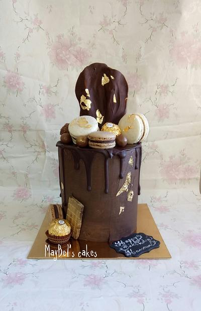 Dripped chocolat cake - Cake by MayBel's cakes