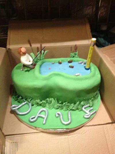 fishing cake - Cake by Stace's Bakes