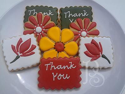 Thank-you Cookie Platter - Cake by Alicia