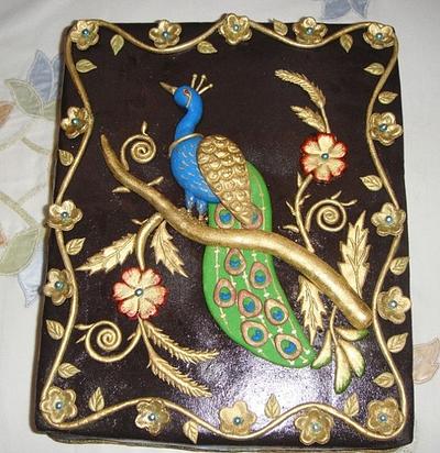 Peacock cake - Cake by Zohreh