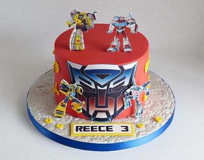 Transformers cake - Cake by Angel Cake Design