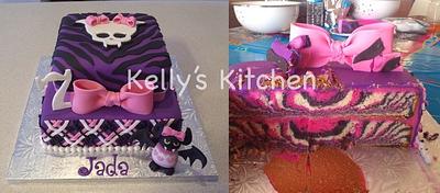 Monster High birthday cake - Cake by Kelly Stevens