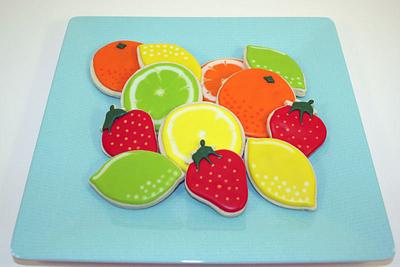 Fruit Cookies - Cake by Prima Cakes and Cookies - Jennifer