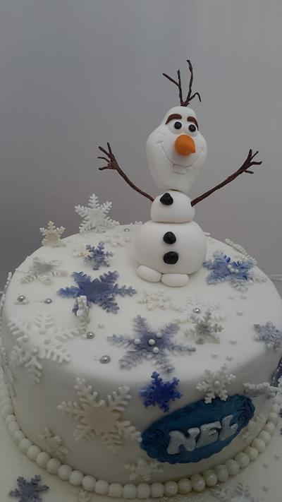 Olaf the Snowman from Disney's Frozen  - Cake by My Fair Cakes