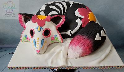 Sugar Skull Bakers - Fox - Cake by mamgi