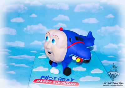 Jay Jay the jet plane cake - Cake by Not Your Ordinary Cakes