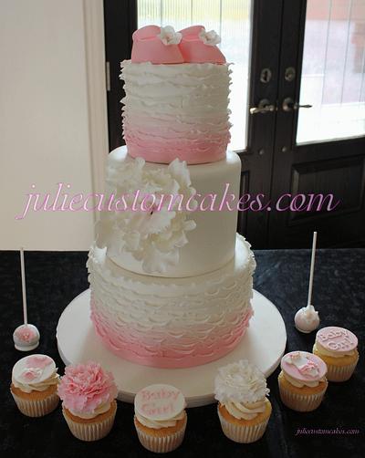Baby shower cake - Cake by twinmomgirl