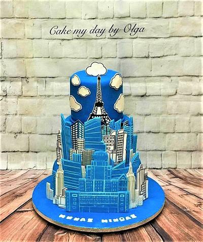 building cake - Cake by ΟLGAA