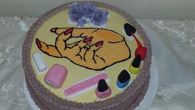 Manicure - Cake by Agnieszka