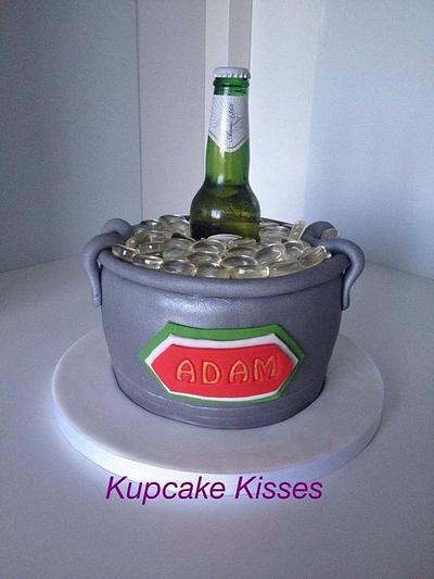 Beer Bucket Cake - Cake by Lauren