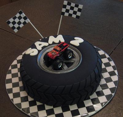 Sam's Tire Cake  - Cake by sweet inspirations