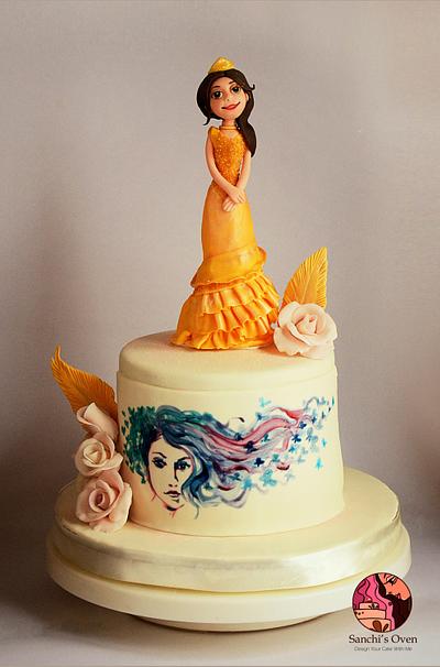 "Princess Cake" - Cake by Sanchita Nath Shasmal