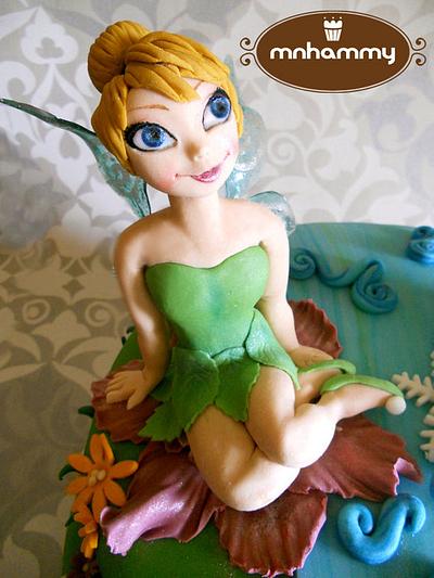 Tinkerbell and Periwinkle - Cake by Mnhammy by Sofia Salvador