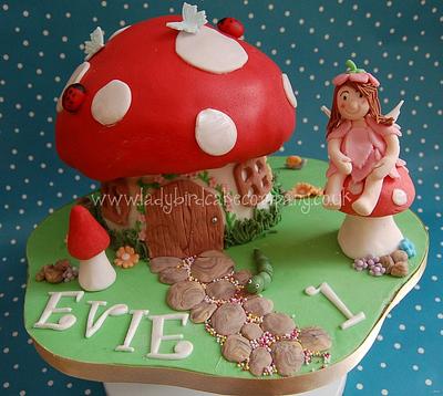 Fairy Toadstool - Cake by ladybirdcakecompany