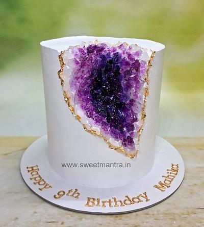Amethyst cake - Cake by Sweet Mantra Homemade Customized Cakes Pune