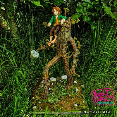 Treebeard - British Fantasy collaboration  - Cake by Novel-T Cakes