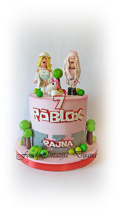 ROBLOX - Decorated Cake by Desislavako - CakesDecor