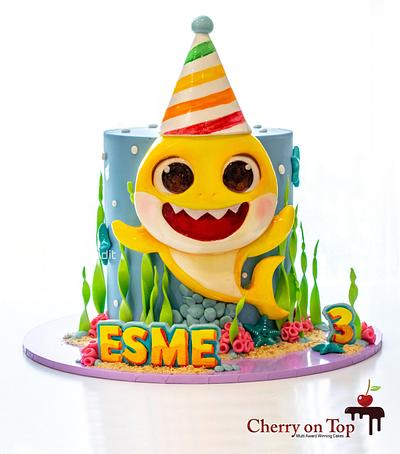 BABY SHARK!! CAKE - Cake by Cherry on Top Cakes