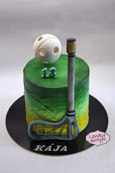 Florbal cake - Cake by Lenkydorty