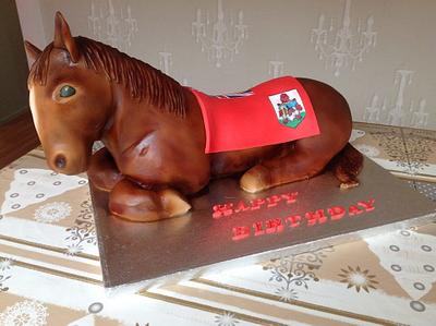 Race Horse - Cake by Wendy 