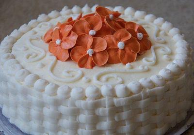Basket weave cake - Cake by Tali