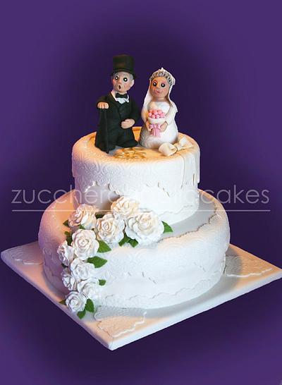65th wedding anniversary - Cake by Sara Luvarà - Zucchero a Palla Cakes