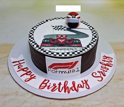 Formula 1 cake for wife - Cake by Sweet Mantra Homemade Customized Cakes Pune