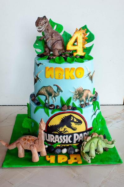 Dinosaurs Cake - Cake by TortIva